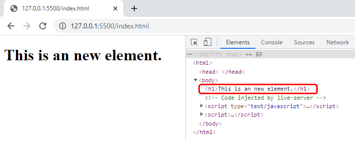 Set the HTML of an Element Using `outerHTML` in JavaScript